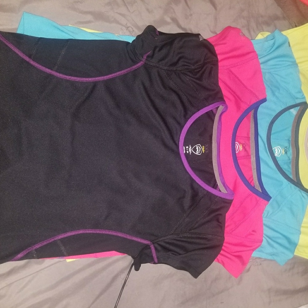 Reflective workout attire